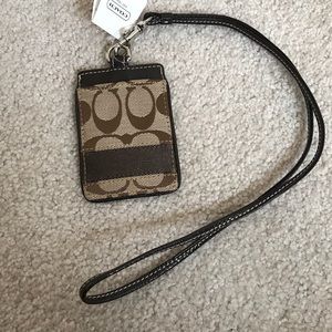 Coach card holder